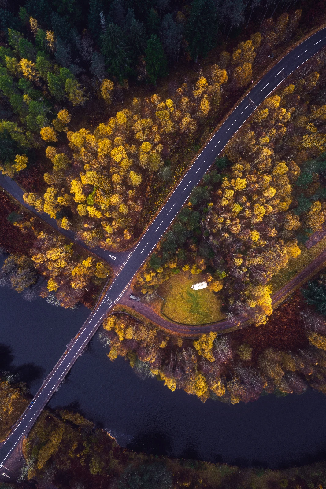Fine art photograph from the Scotland Drone collection